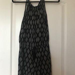 Black size small romper